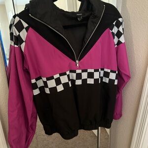 Forever 21 Black and Pink Jacket